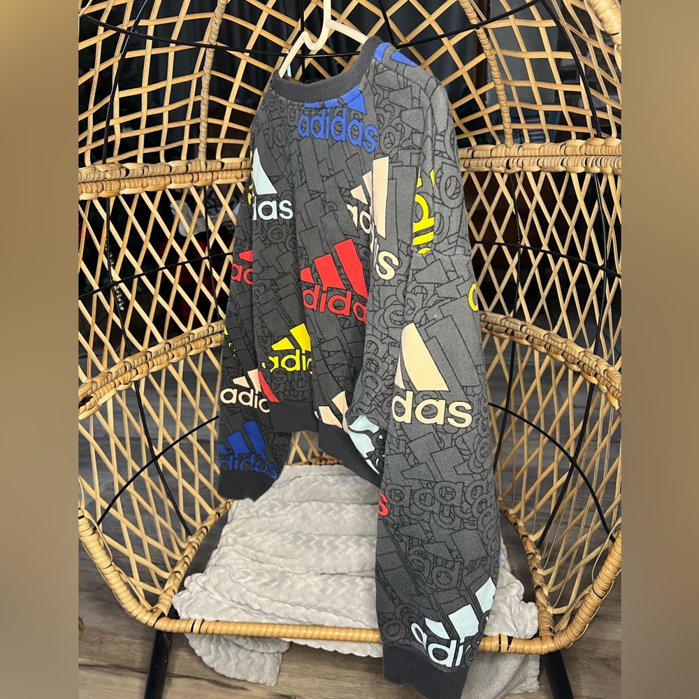 Adidas Crop Crew Neck - Picture 2 of 2